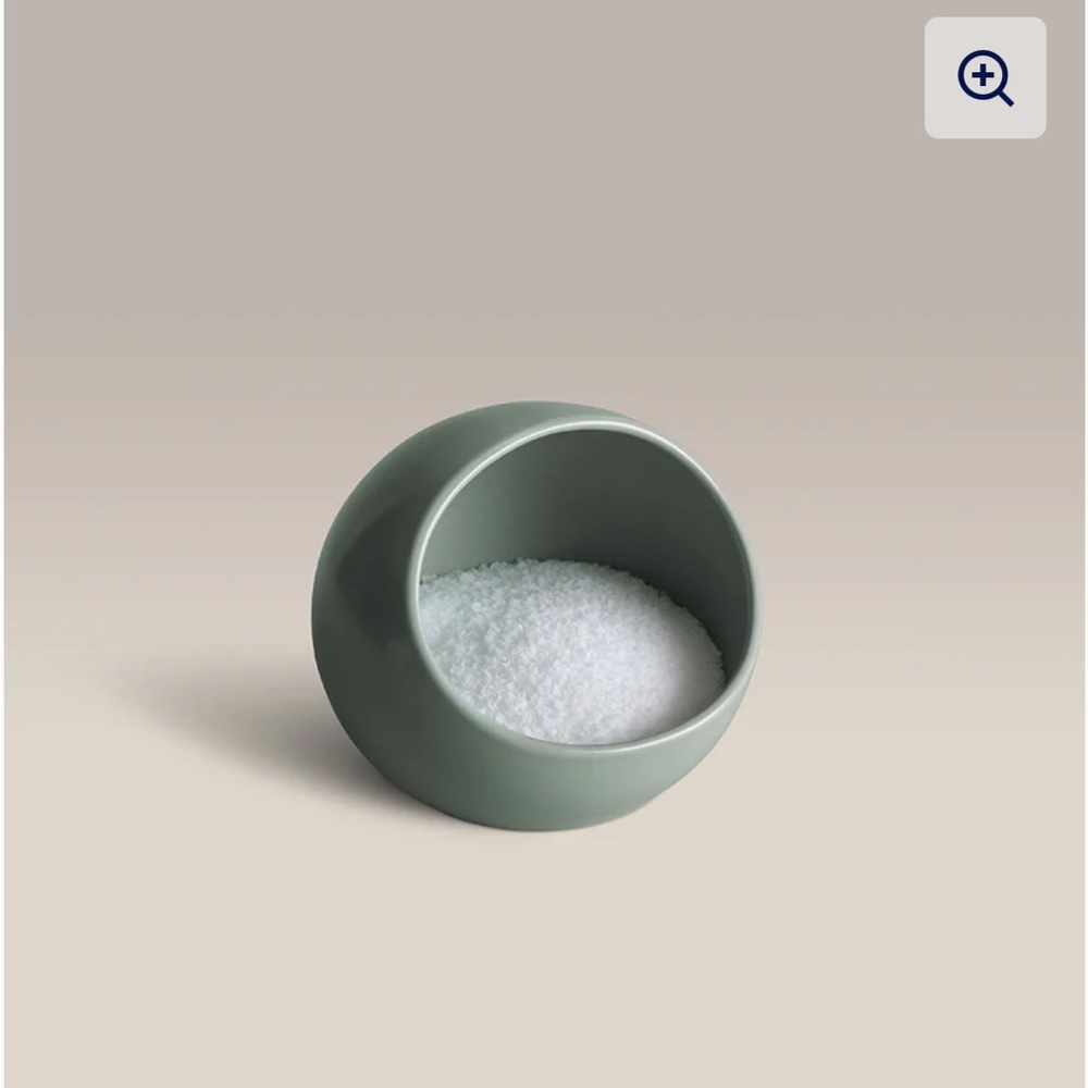 Year & Day sage green Salt Cellar